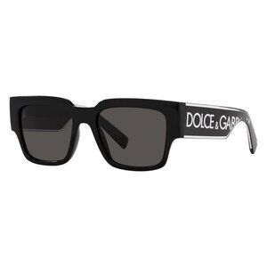 New Dolce & Gabbana Black Square Elastic DG6184 501/87 Sunglasses | DG Elastic F